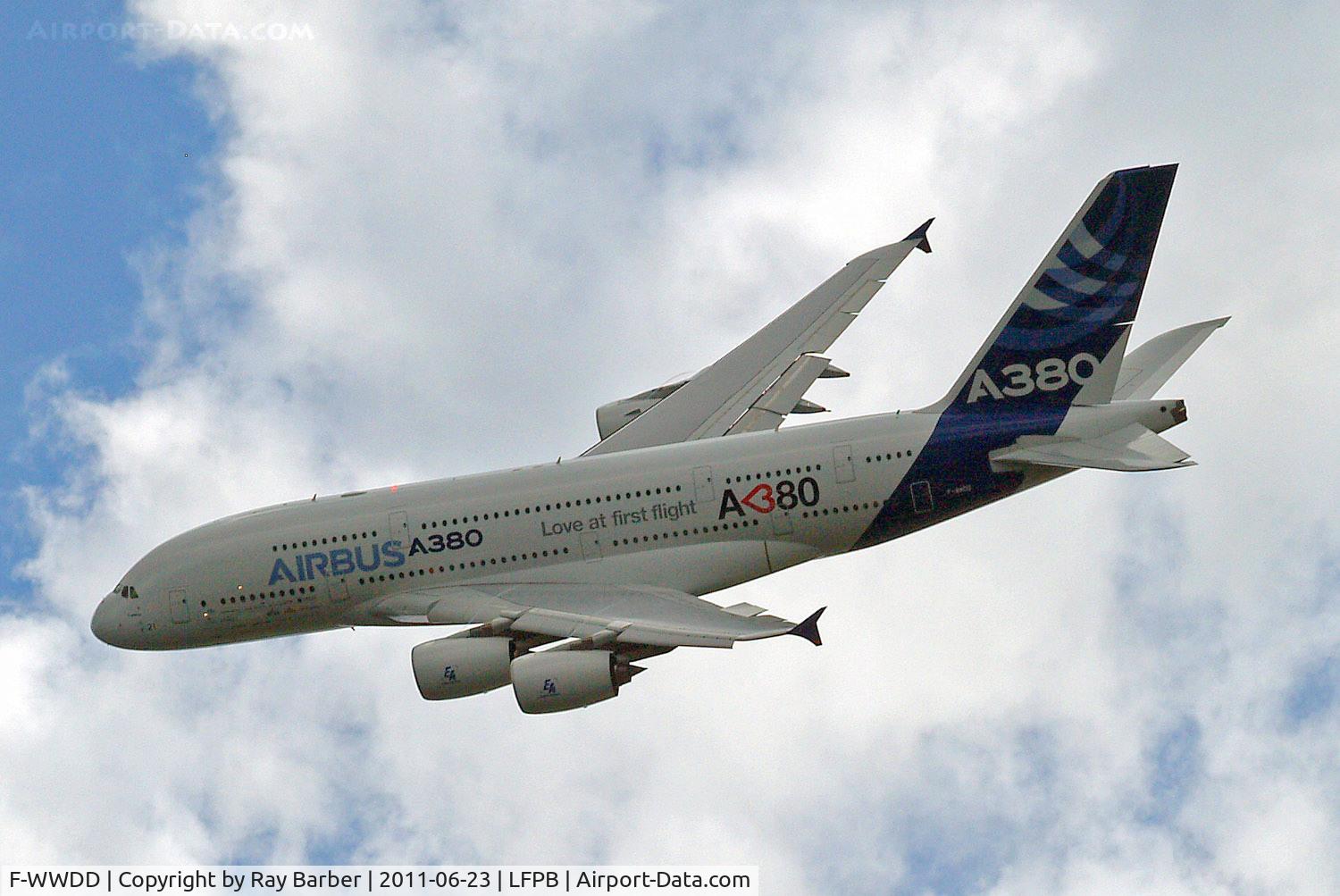 F-WWDD, 2005 Airbus A380-861 C/N 004, Airbus A380-861 [004] (Airbus Industrie) Paris Le-Bourget~F 23/06/2011