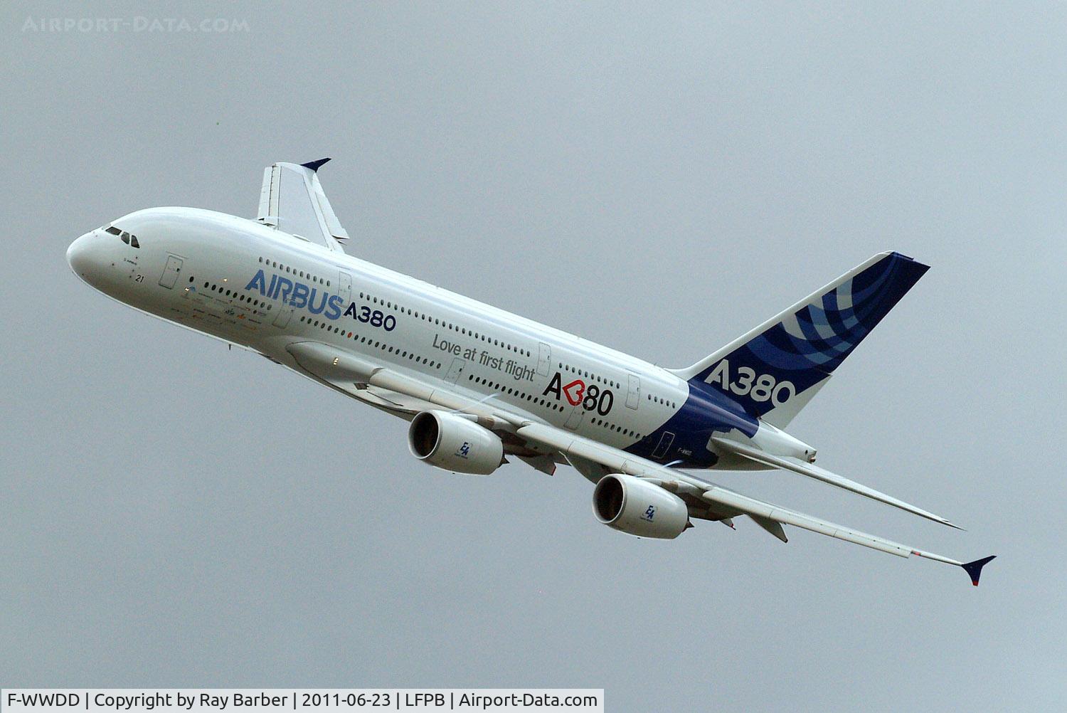 F-WWDD, 2005 Airbus A380-861 C/N 004, Airbus A380-861 [004] (Airbus Industrie) Paris Le-Bourget~F 23/06/2011