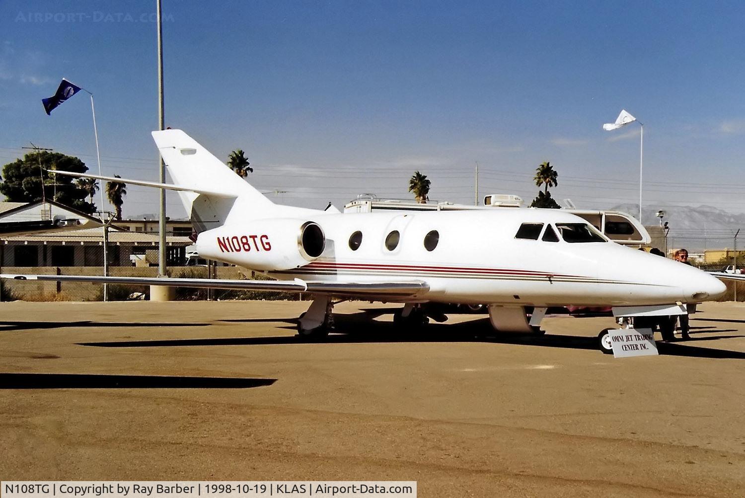 N108TG, Dassault Falcon 10 C/N 114, Dassault Falcon 10 [114] Las Vegas-McCarran International~N 19/10/1998