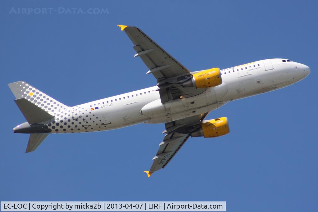 EC-LOC, 2011 Airbus A320-214 C/N 4855, Take off