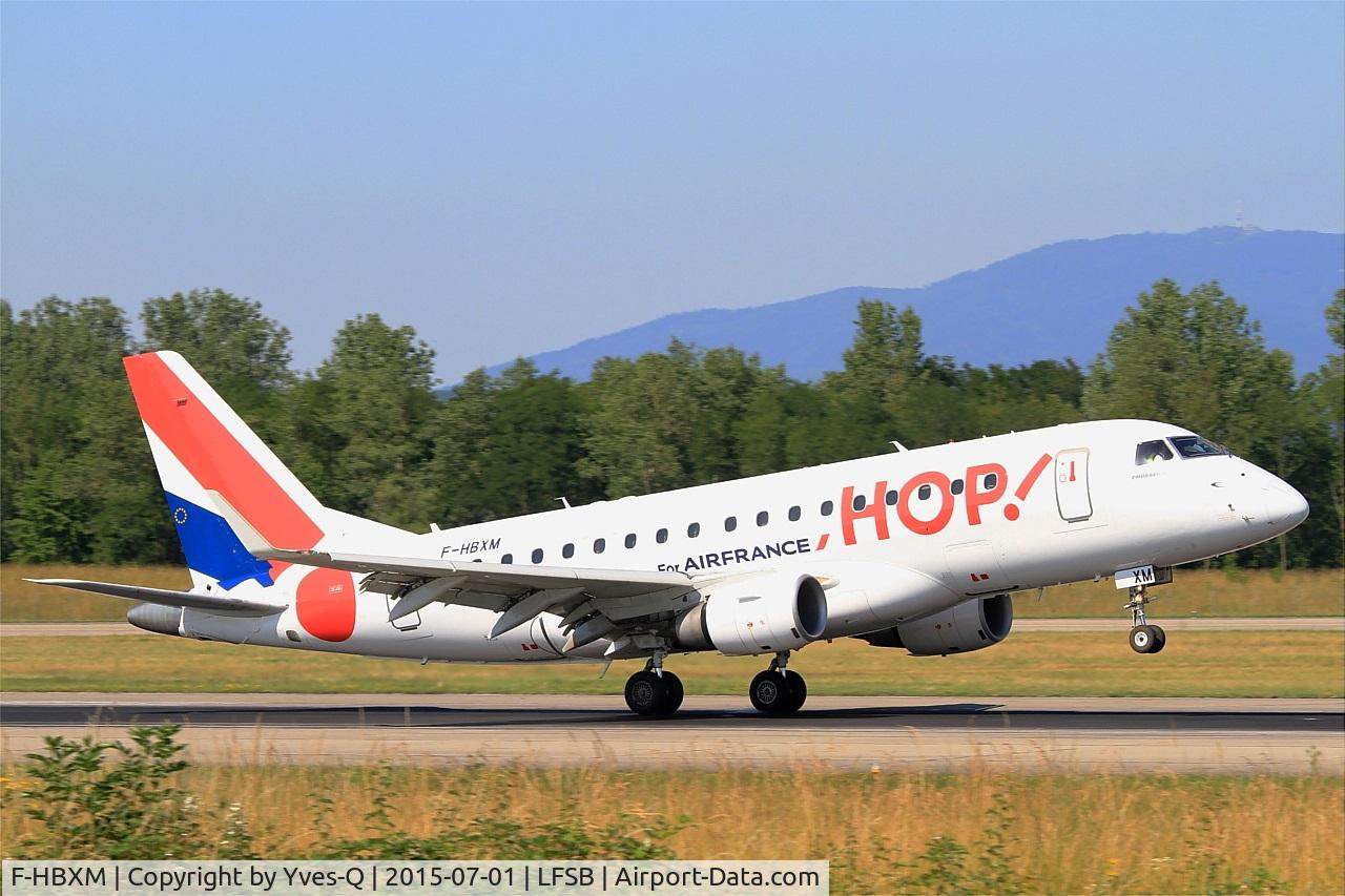 F-HBXM, 2003 Embraer 170LR (ERJ-170-100LR) C/N 17000010, Embraer ERJ-170LR, landing rwy 15, Bâle-Mulhouse-Fribourg airport (LFSB-BSL)