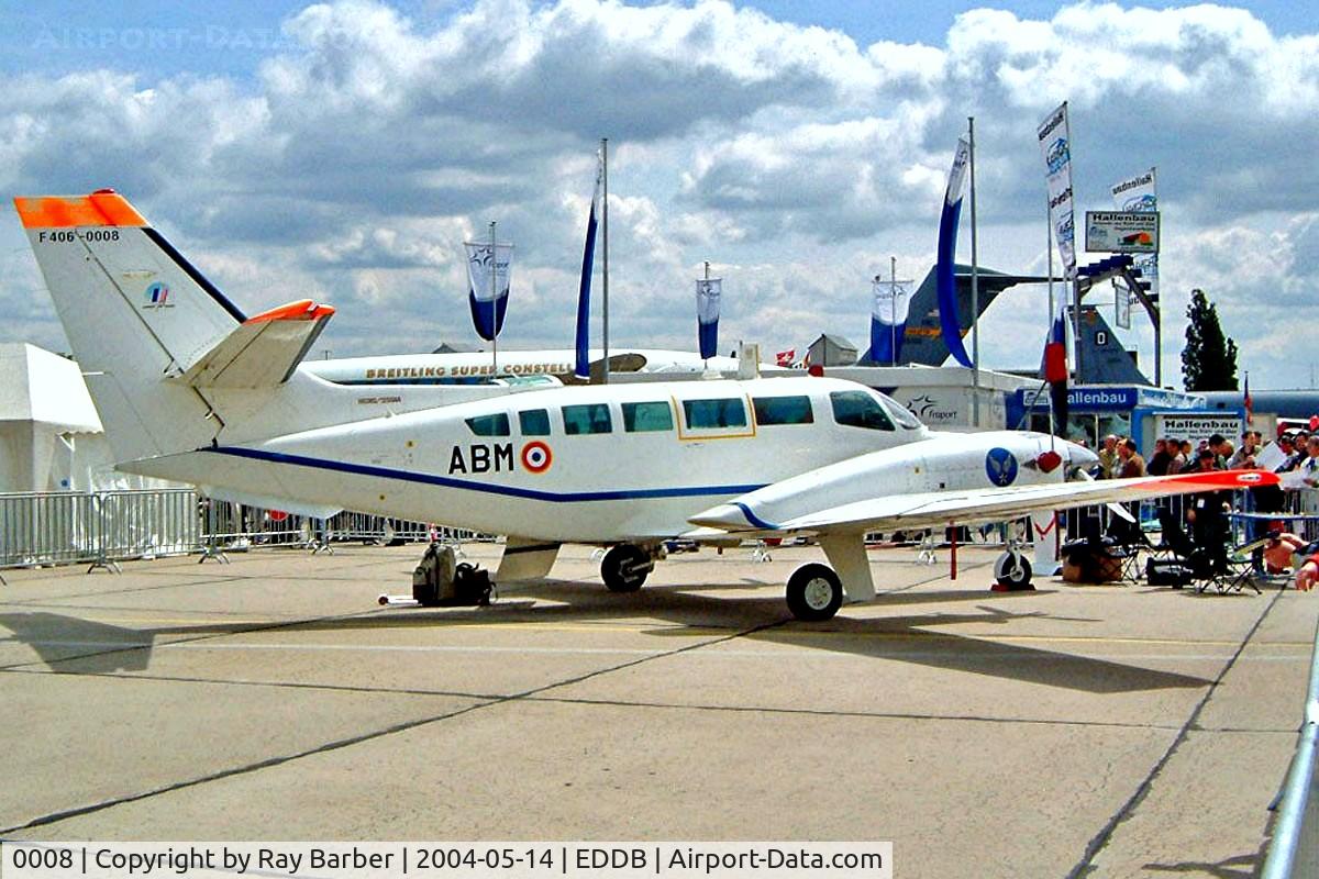 0008, 1987 Reims Cessna F406 Caravan II C/N F406-0008, R/Cessna F.406 Caravan II [F406-0008] (French Army) Berlin-Schonefeld~D 14/05/2004