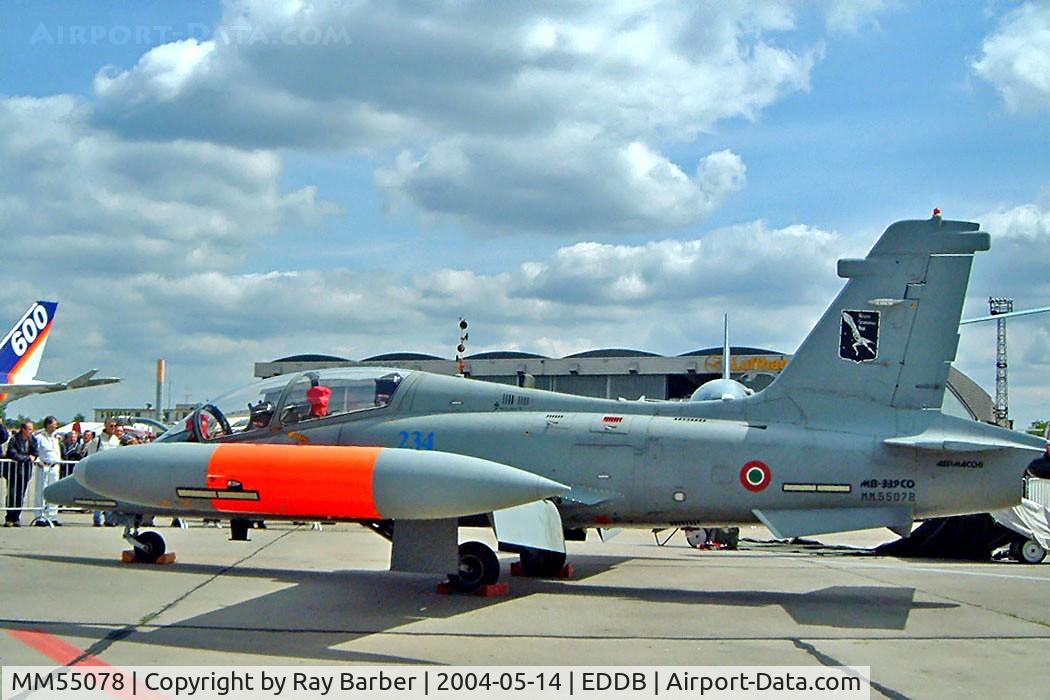 MM55078, Aermacchi MB-339CD C/N 6947/214/CD017, Aermacchi MB-339CD [6947] (Italian Air Force) Berlin-Schonefeld~D 14/05/2004