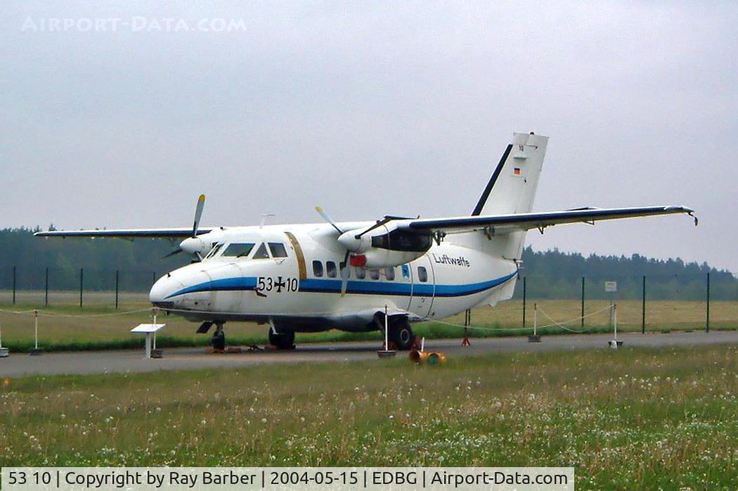 53 10, Let L-410UVP-S Turbolet C/N 800525, 53+10   LET L-410UVP-S Turbolet [800525] (Ex German Air Force) Berlin-Gatow~D 15/05/2004