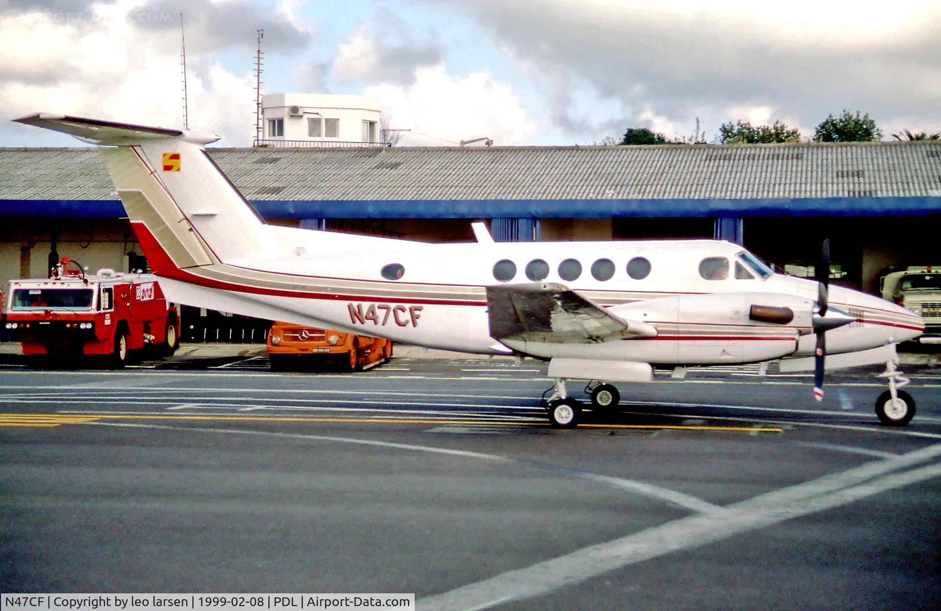 N47CF, 1980 Beech 200 C/N BB-640, PDL Ponta Delgarda 8.2.99