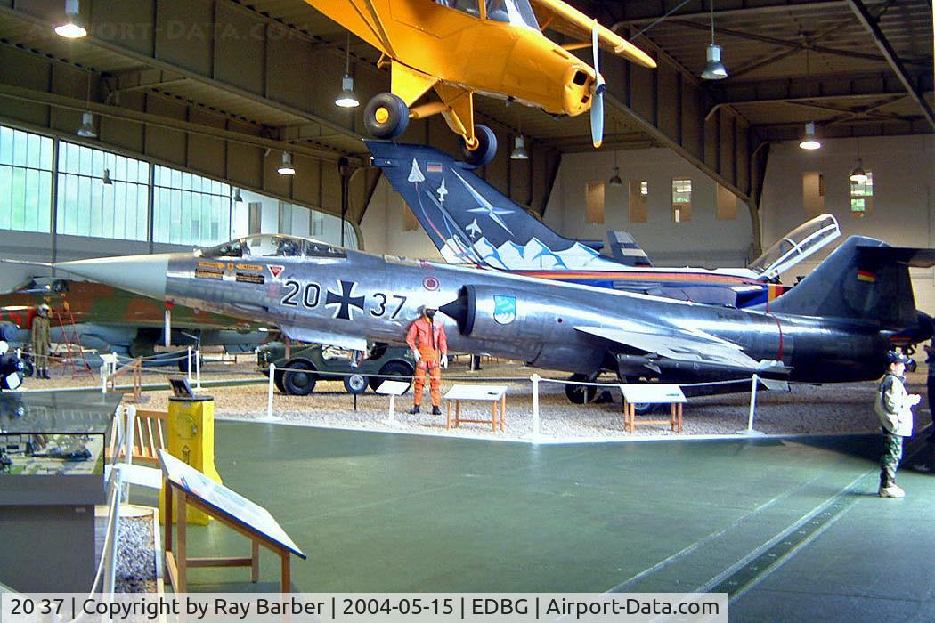 20 37, Lockheed F-104G Starfighter C/N 683-2044, Lockheed F-104G Starfighter [683-2044] (Ex German Air Force) Berlin-Gatow~D 15/05/2004
