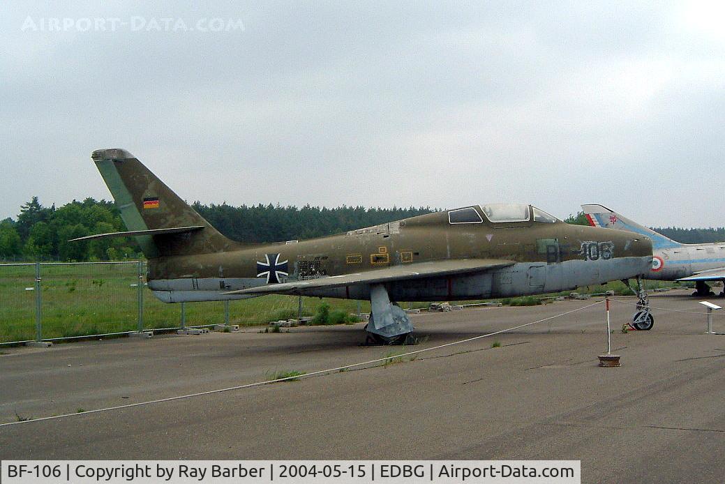 BF-106, Republic F-84F Thunderstreak C/N S/N 52-6804, Republic F-84F Thunderstreak [52-6804] (Ex German Air Force) Berlin-Gatow~D 15/05/2004