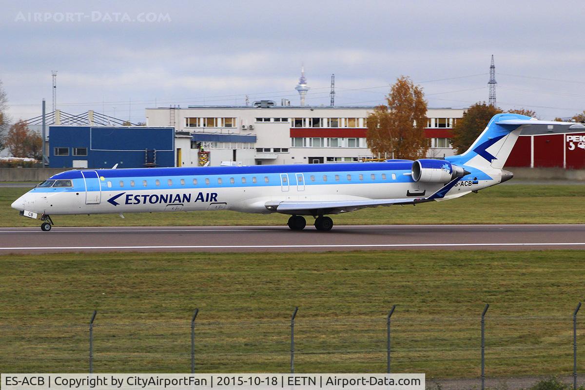 ES-ACB, 2010 Bombardier CRJ-900ER (CL-600-2D24) C/N 15261, Estonian Air (ELL/OV)