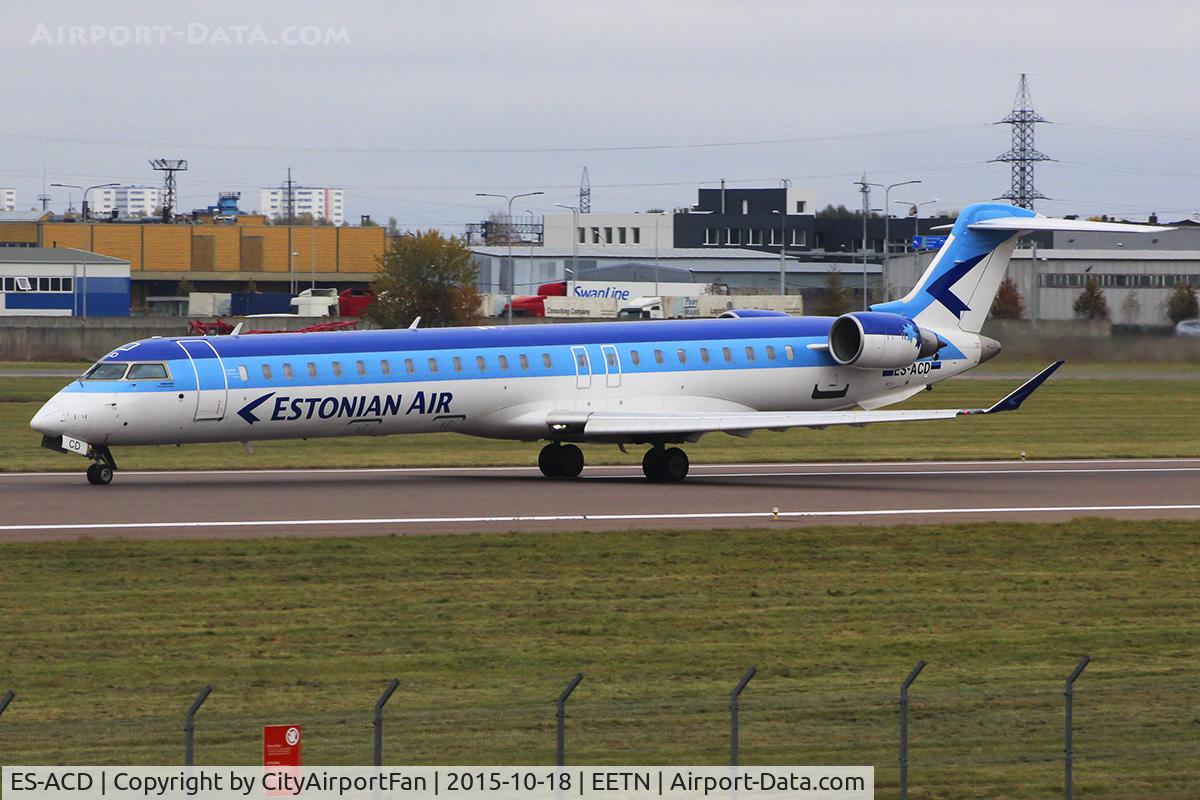 ES-ACD, 2011 Bombardier CRJ-900LR (CL-600-2D24) C/N 15276, Estonian Air (ELL/OV)