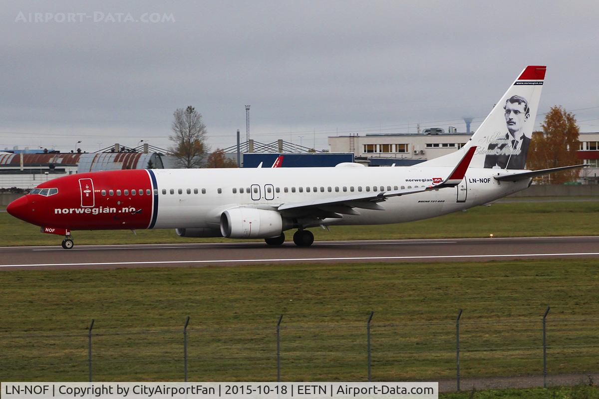 LN-NOF, 2008 Boeing 737-86N C/N 36809, Norwegian (NAX/DY)