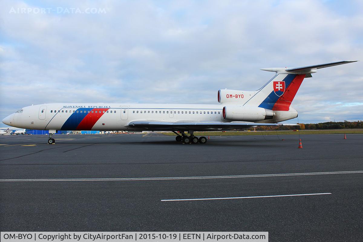 OM-BYO, 1989 Tupolev Tu-154M C/N 89A803, Slovak Government Flying Service (SSG/--)