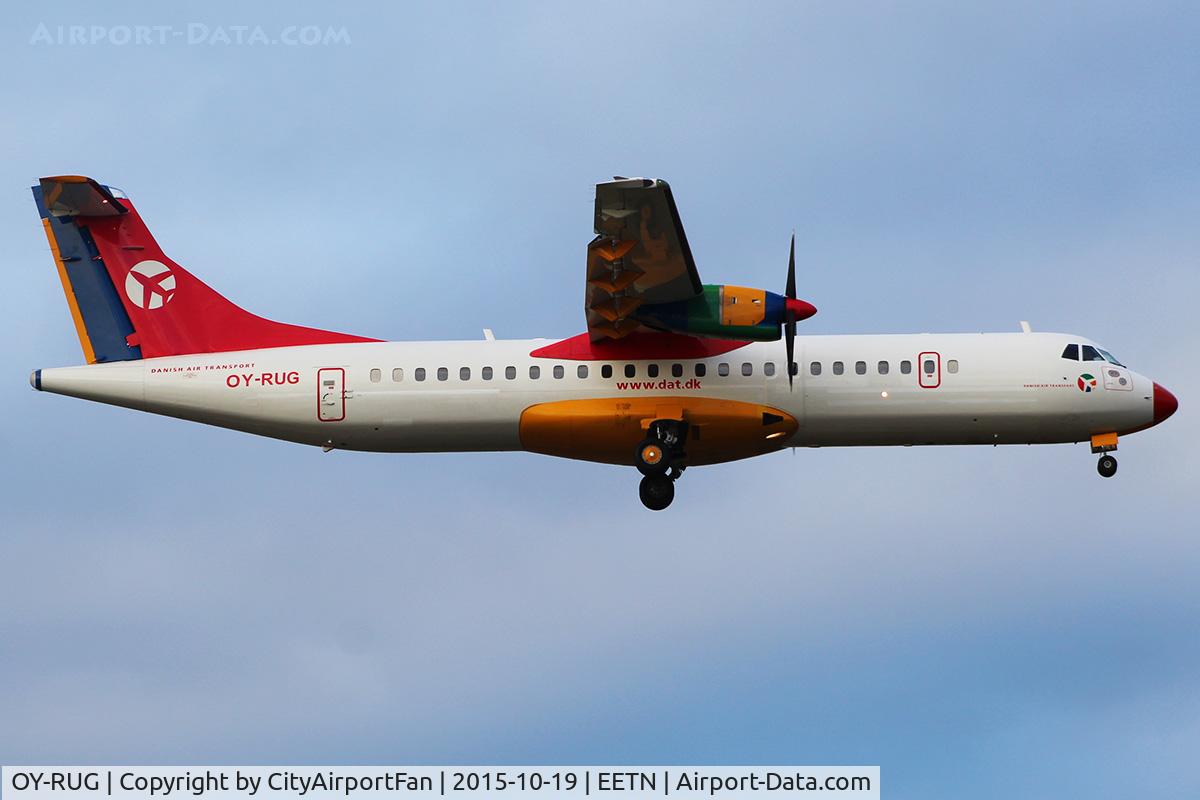OY-RUG, 1998 ATR 72-202 C/N 509, Danish Air Transport (DTR/DX)