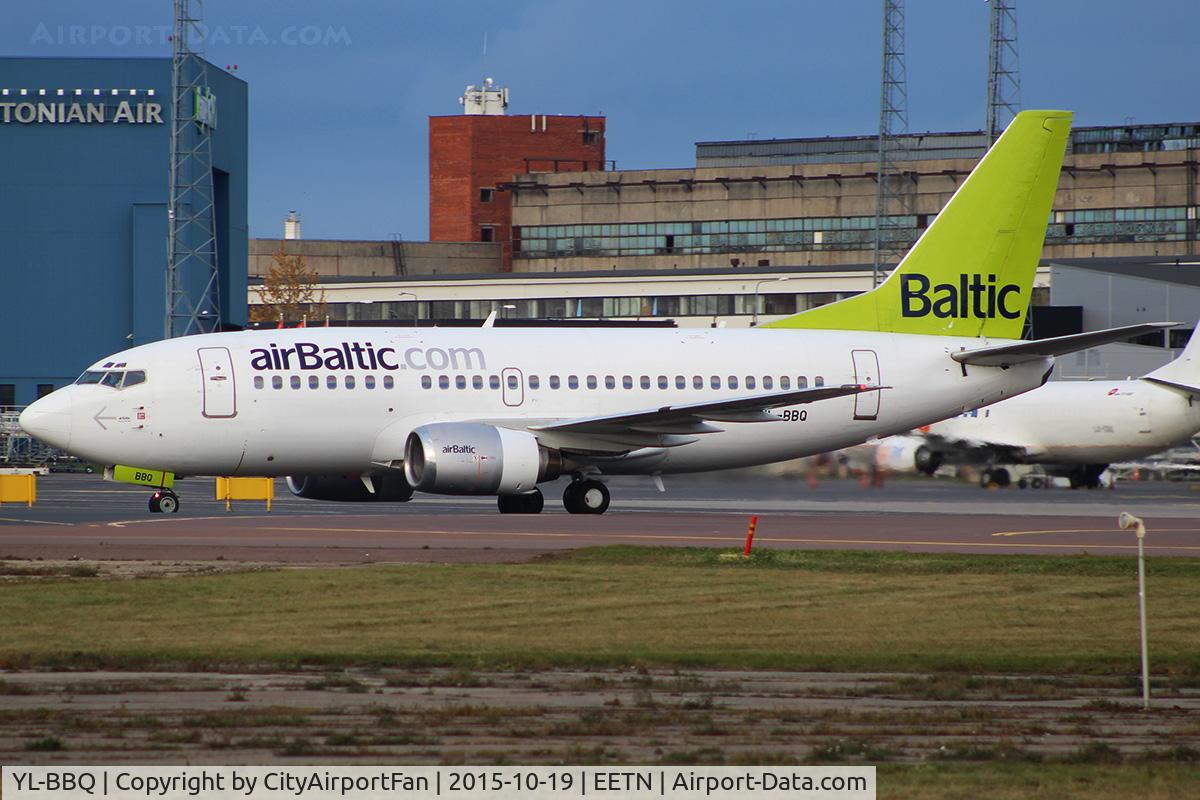 YL-BBQ, 1992 Boeing 737-522 C/N 26691, Air Baltic (BTI/BT)
