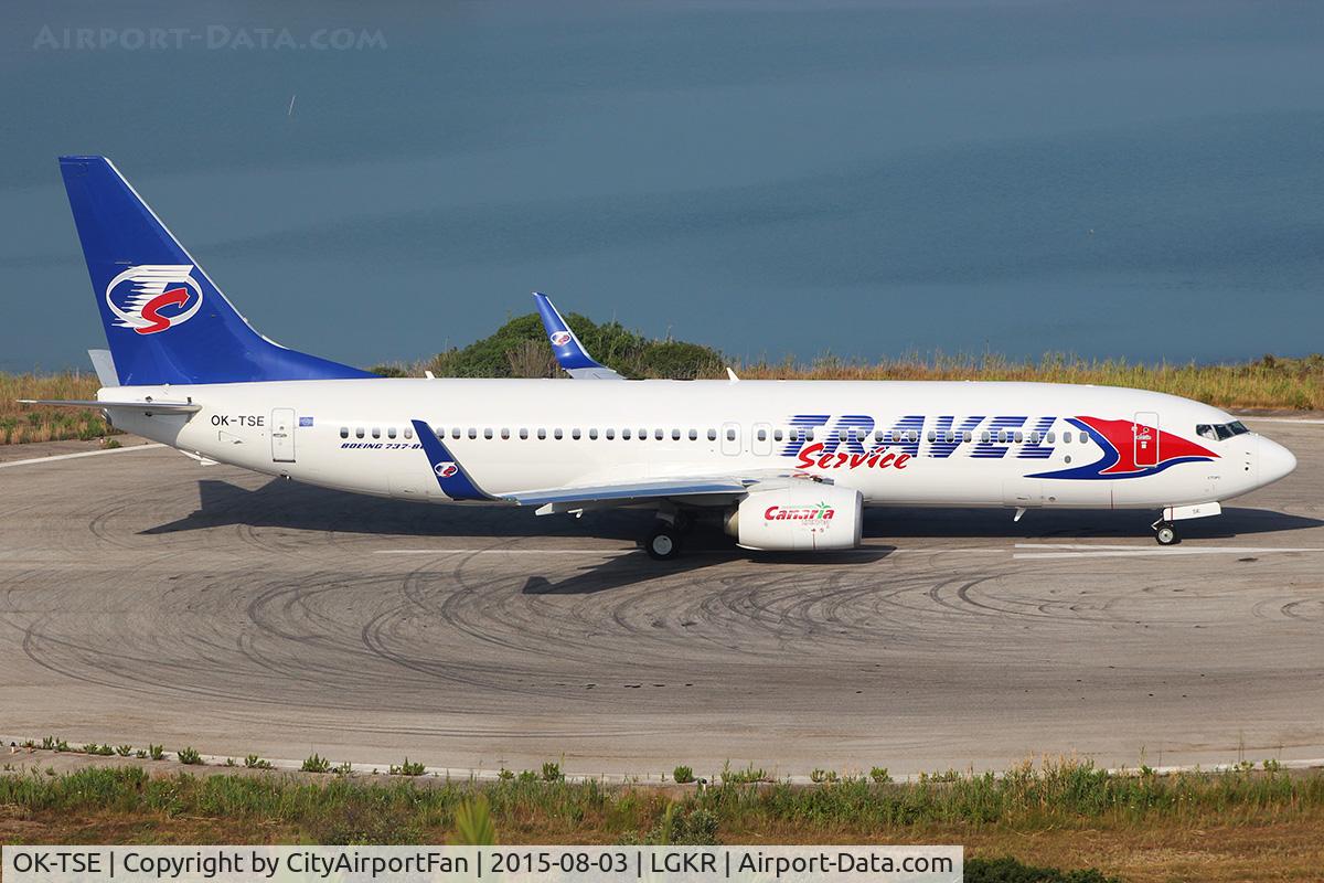 OK-TSE, 2014 Boeing 737-81D C/N 39437, Travel Service (TVS/QS)