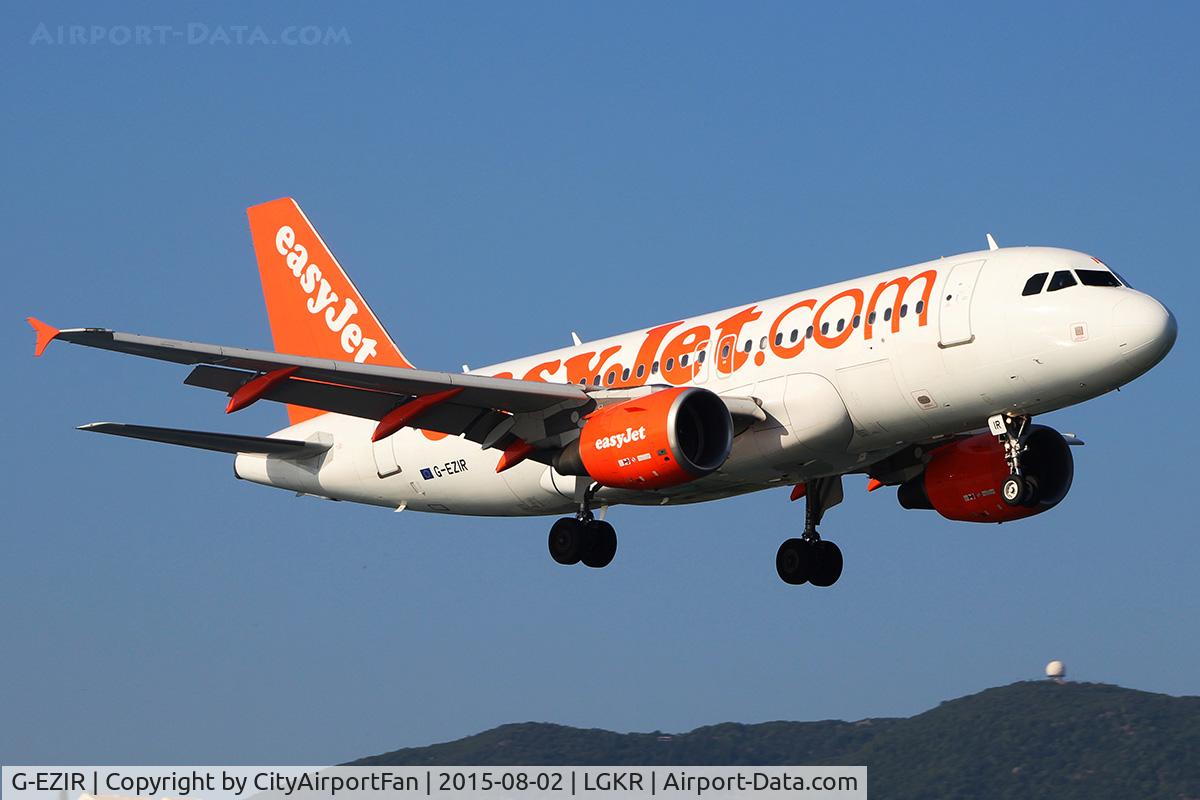 G-EZIR, 2005 Airbus A319-111 C/N 2527, EasyJet (EZY/U2)