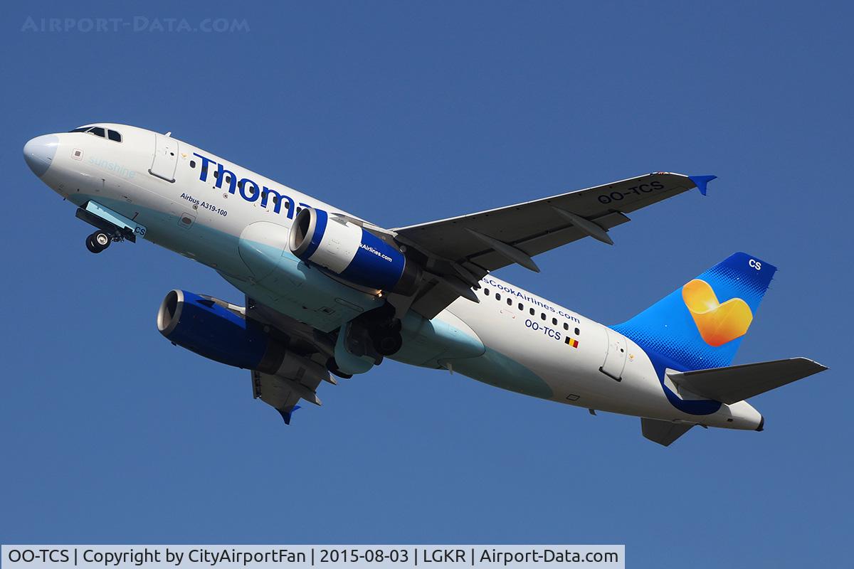 OO-TCS, 2004 Airbus A319-132 C/N 2362, Thomas Cook Belgium (TCW/HQ)