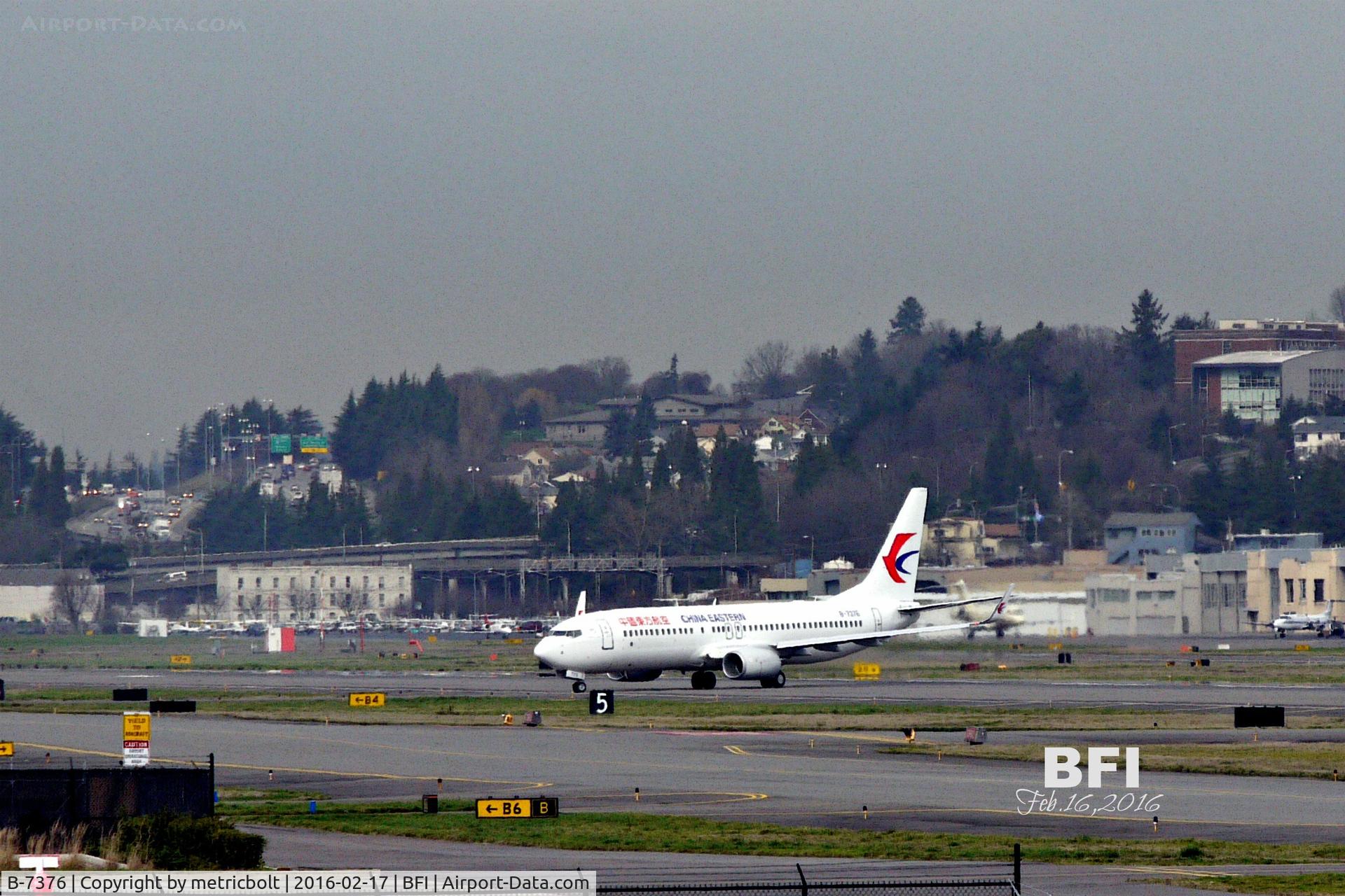 B-7376, 2016 Boeing 737-89P C/N 41484, Pre-delivery check