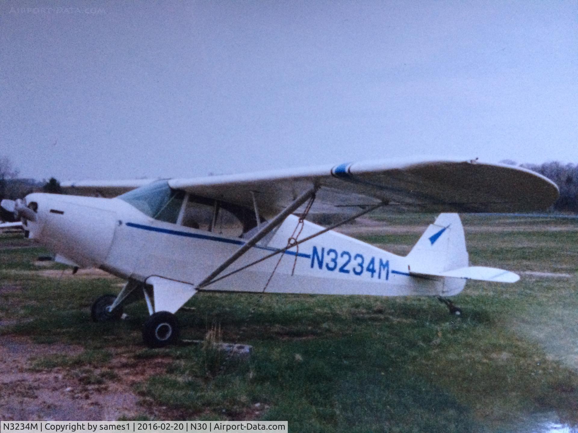 N3234M, 1947 Piper PA-12 Super Cruiser C/N 12-2113, Years Before it's accident.