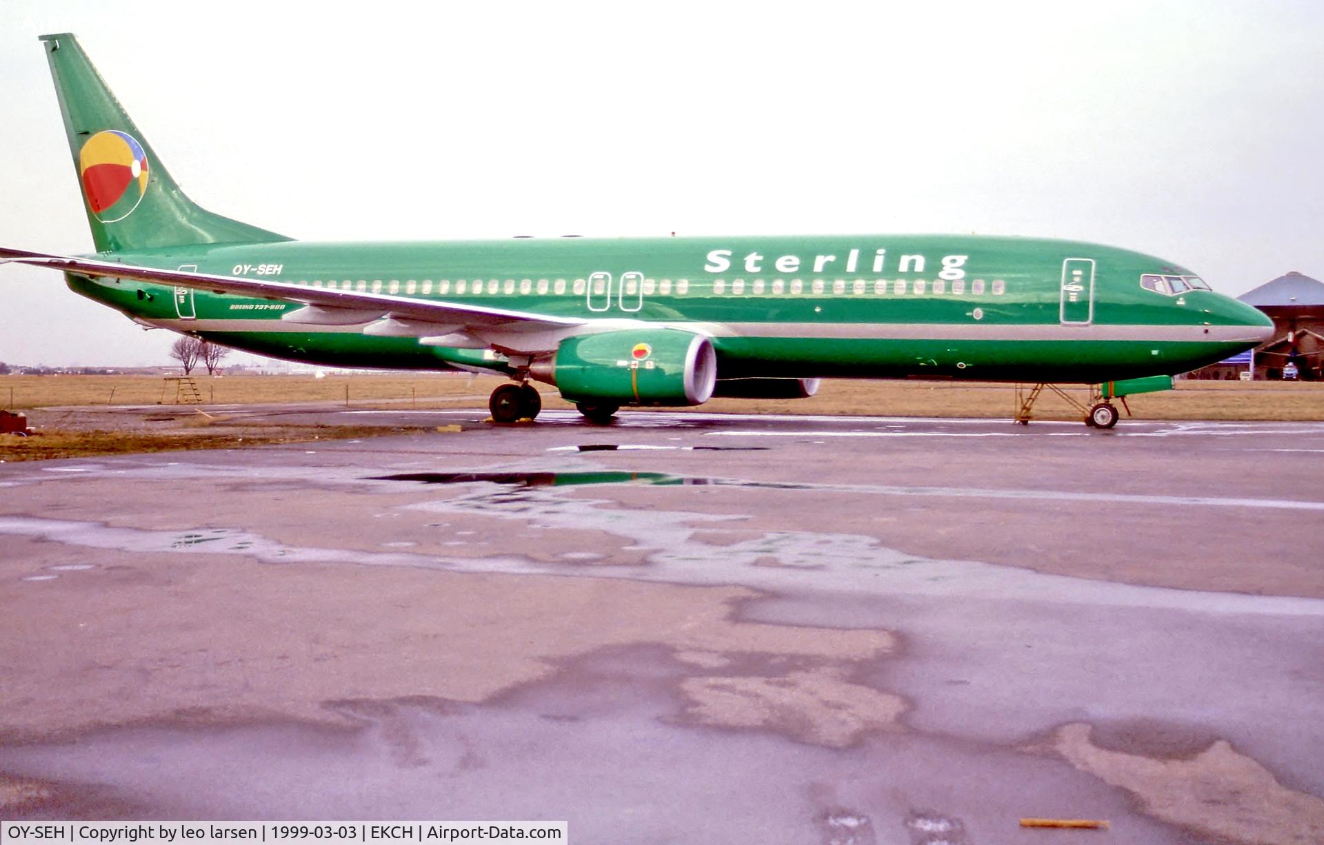 OY-SEH, 1999 Boeing 737-85H C/N 29444, Copenhagen 3.3.99