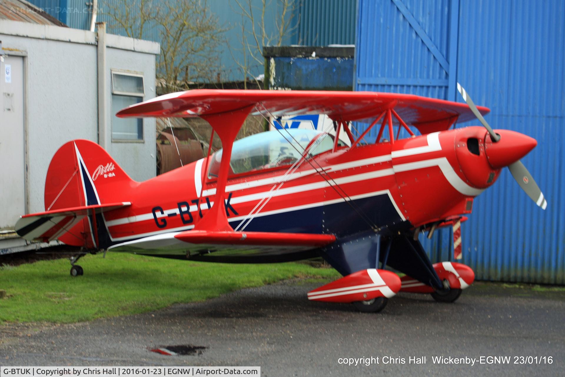 G-BTUK, 1981 Aerotek Pitts S-2A Special C/N 2260, at Wickenby