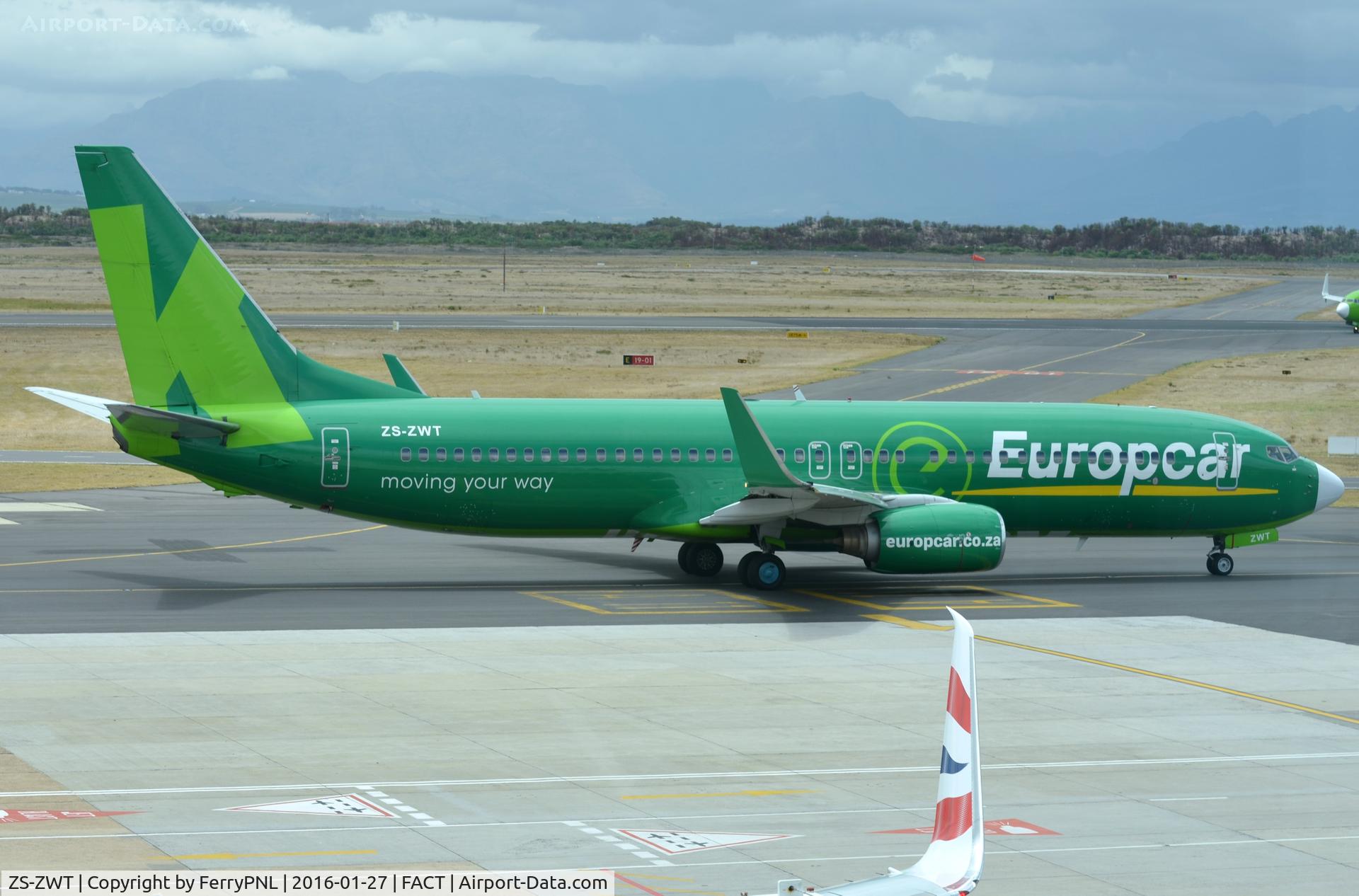 ZS-ZWT, 1999 Boeing 737-8K5 C/N 27990, Kulula B738 in CPT