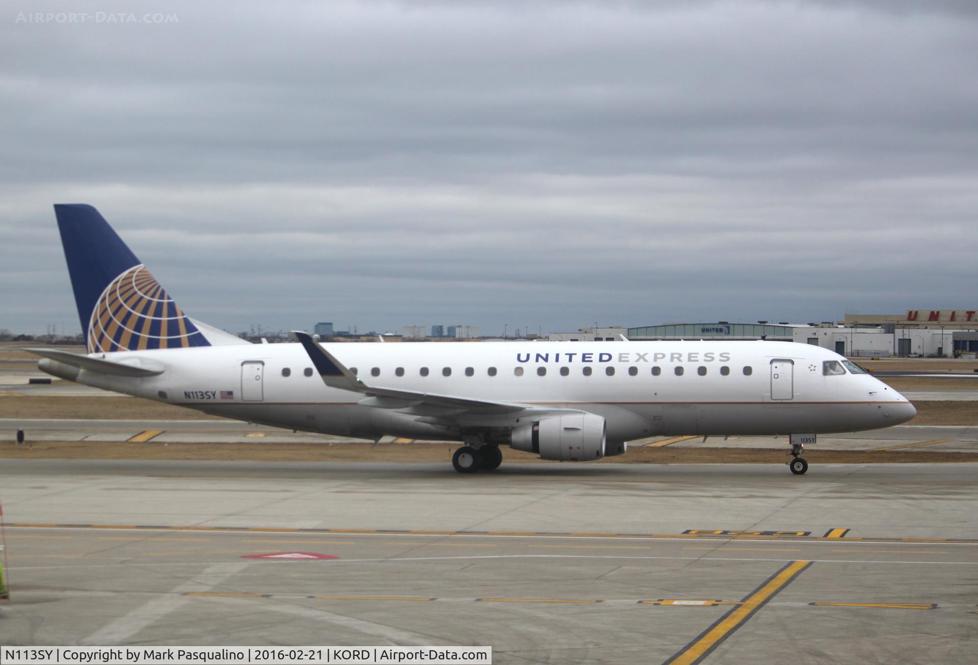 N113SY, 2014 Embraer 175LR (ERJ-170-200LR) C/N 17000407, ERJ 170-200 LR