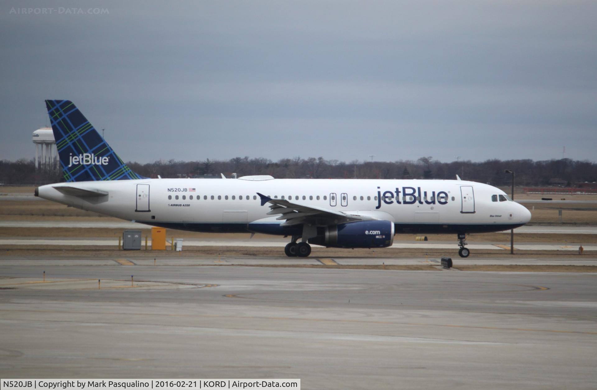 N520JB, 2001 Airbus A320-232 C/N 1446, Airbus A320