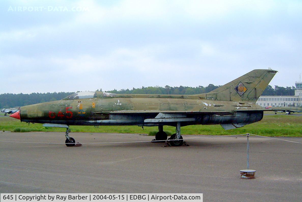 645, Mikoyan-Gurevich MiG-21F-13 C/N 741924, Mikoyan-Gurevich MiG-21F-13 [74211924] (Ex East German Air Force) Berlin-Gatow~D 15/05/2004