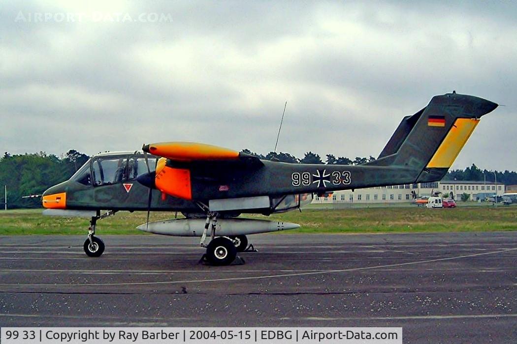 99 33, 1971 North American OV-10B Bronco C/N 338-18, Rockwell OV-10B(Z) Bronco [338-18] (Ex German Air Force) Berlin-Gatow~D 15/05/2004
