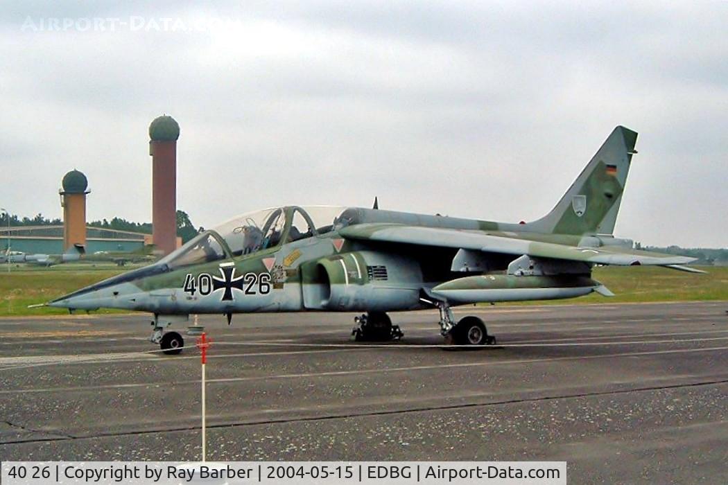 40 26, Dassault-Dornier Alpha Jet A C/N 0026, Dassault-Dornier Alpha Jet A [0026] (Ex German Air Force) Berlin-Gatow~D 15/05/2004
