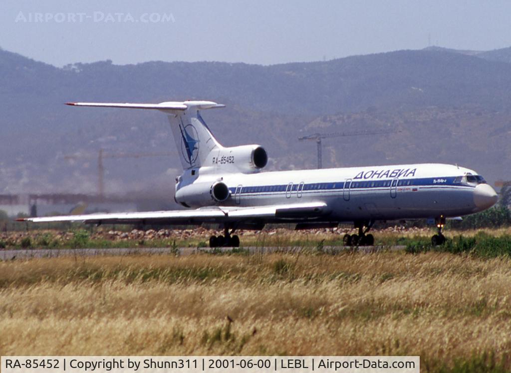 RA-85452, 1980 Tupolev Tu-154B-2 C/N 80A452, Lining up rwy 20 before departure...