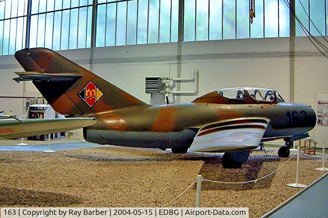 163, 1959 Mikoyan-Gurevich MiG-15 UTI C/N 922257, Mikoyan-Gurevich MiG-15UTI (CS-102) [922257] (Ex East German Air Force) Berlin-Gatow~D 15/05/2004