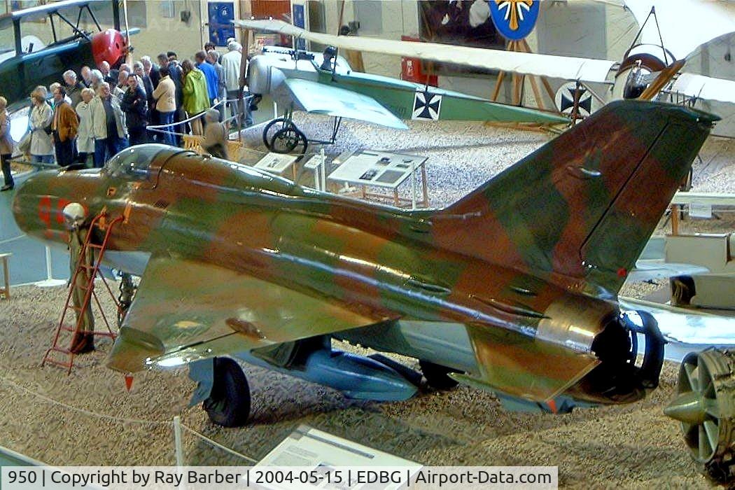 950, 1965 Mikoyan-Gurevich MiG-21PFM C/N 761402, Mikoyan-Gurevich MiG-21 PFM [761402] (Ex German Air Force) Berlin-Gatow~D 15/05/2004