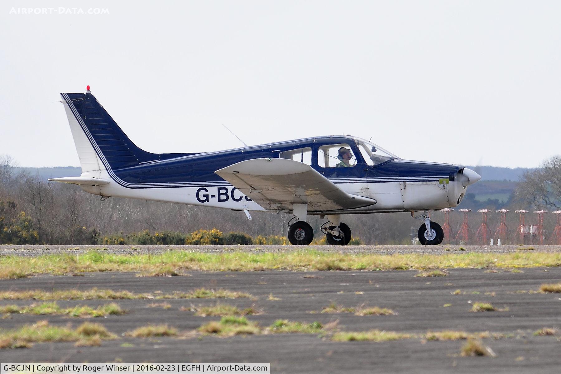 G-BCJN, 1974 Piper PA-28-140 Cherokee Cruiser C/N 28-7425350, Visiting PA-28.