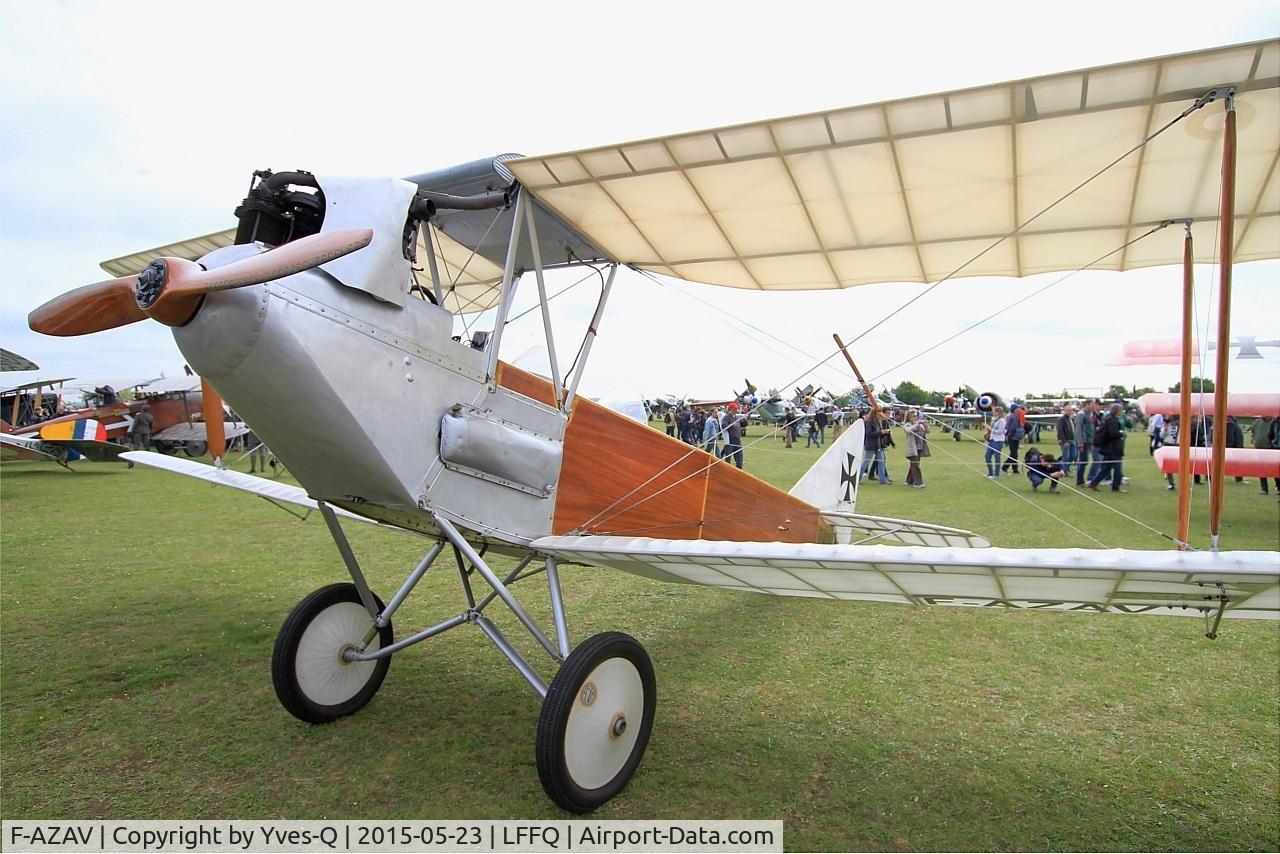 F-AZAV, LFG Roland C.II C/N 005, LFG C2, Displayed at La Ferté-Alais airfield (LFFQ) Airshow 2015