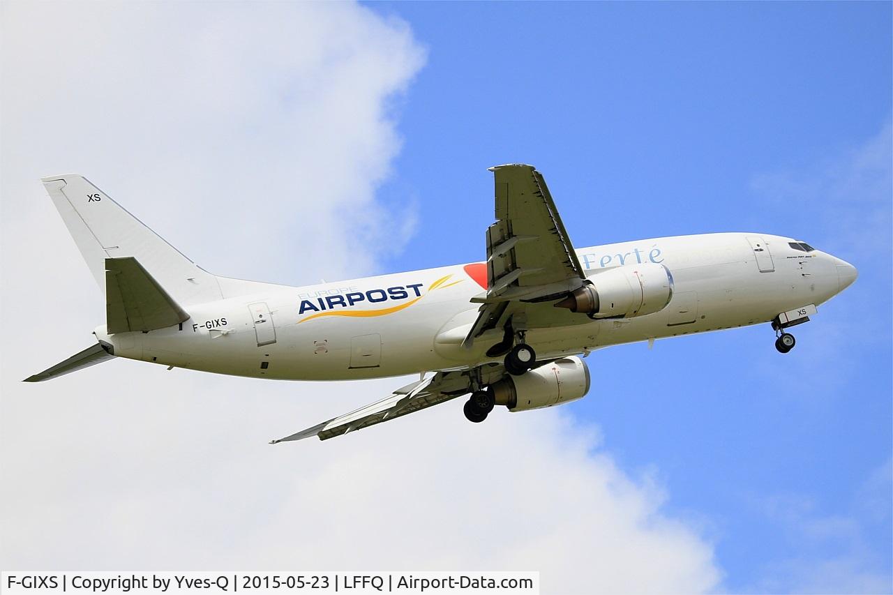 F-GIXS, 1994 Boeing 737-36QCF C/N 27347, Boeing 737-36QCF, On display, La Ferté-Alais Airfield (LFFQ) Air show 2015