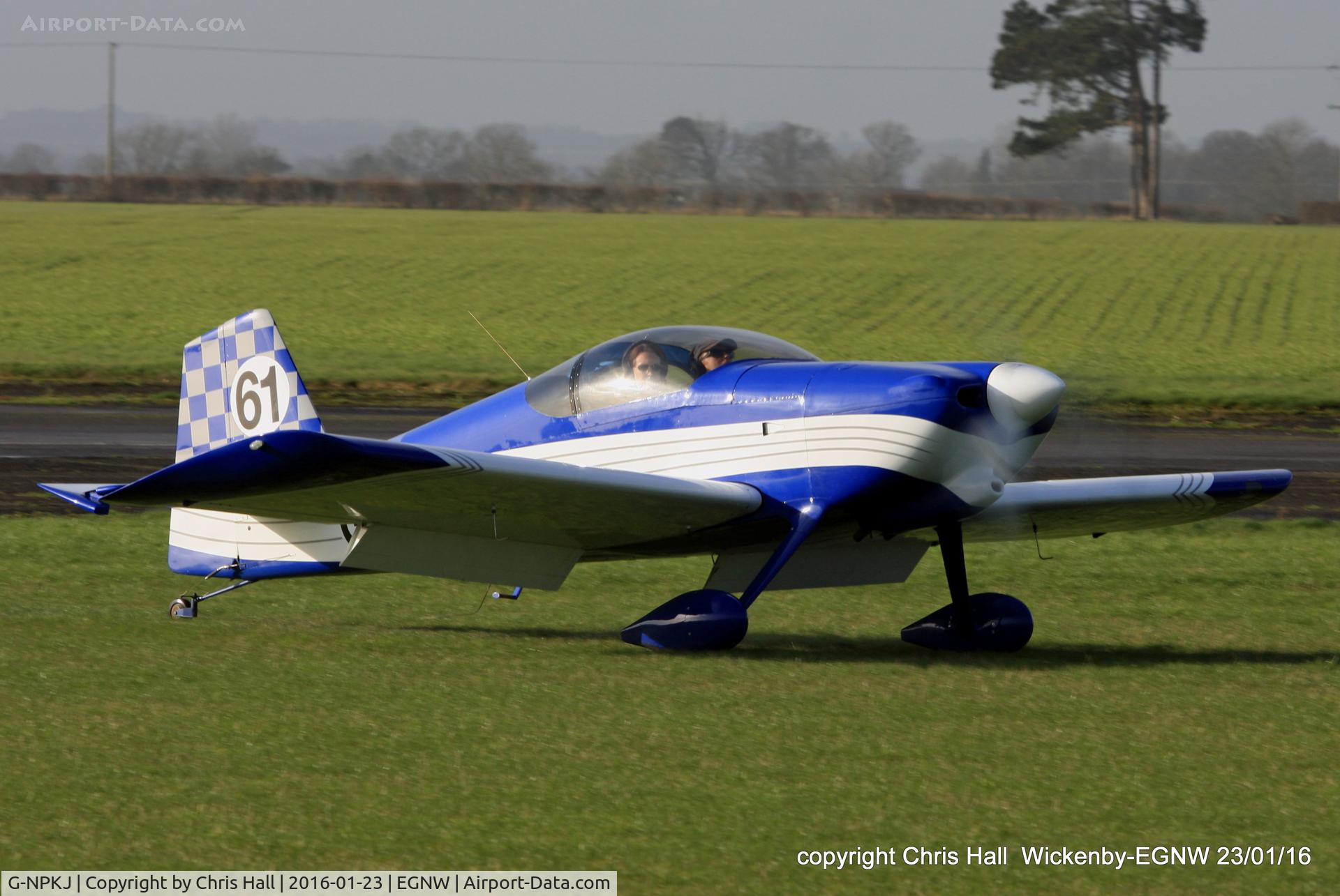 G-NPKJ, 1998 Vans RV-6 C/N PFA 181-13138, at Wickenby