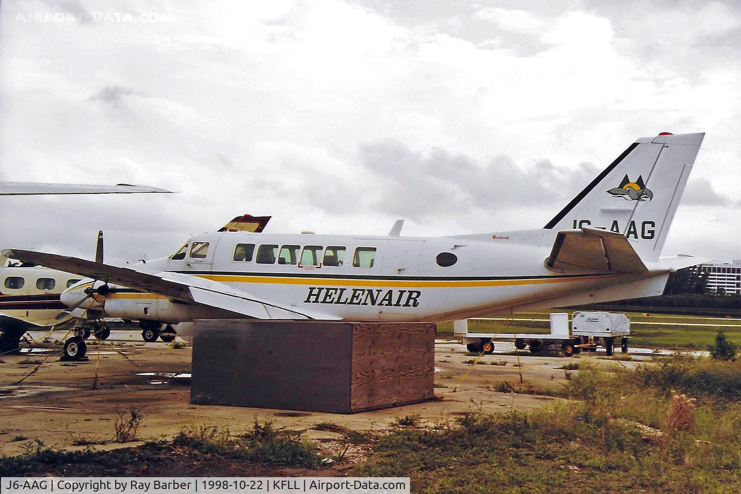 J6-AAG, 1987 Beech C99 Airliner C/N U-232, Beech C.99 Airliner [U-232] (Helenair Caribbean) Fort Lauderdale-Hollywood International~N 22/10/1998