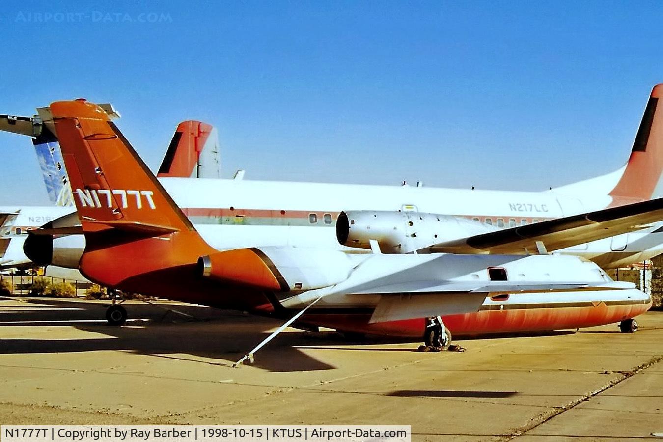 N1777T, Aero Commander 1121 Jet Commander C/N 62, Aero Commander 1121 Jet Commander [62] Tucson-International~N 15/10/1998