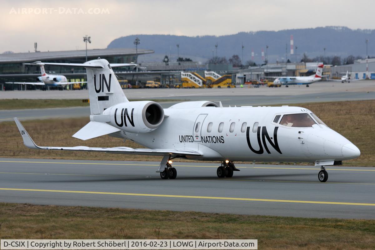D-CSIX, 1997 Learjet 60 C/N 60-120, D-CSIX @ LOWG