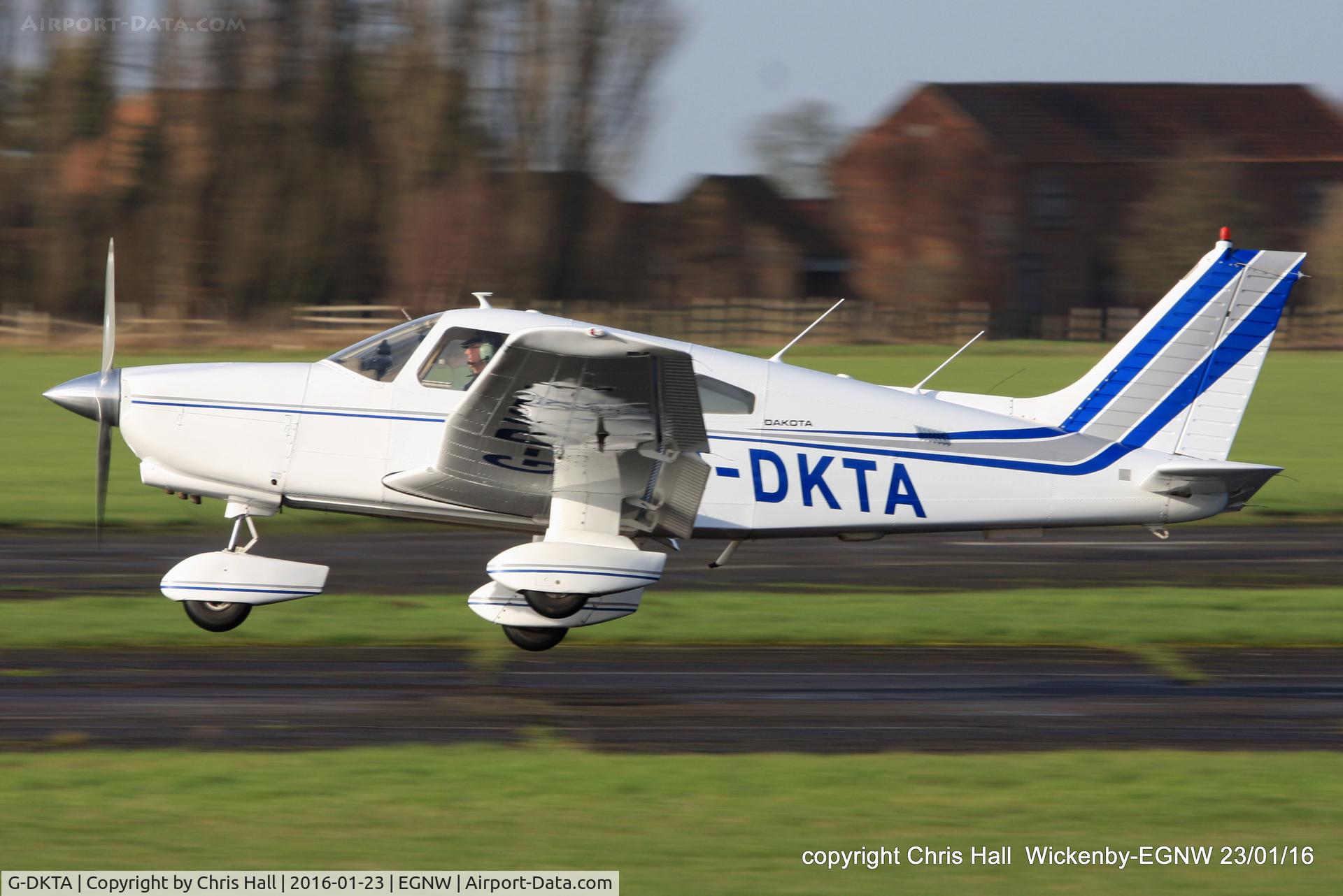 G-DKTA, 1980 Piper PA-28-236 Dakota C/N 28-8011089, at Wickenby