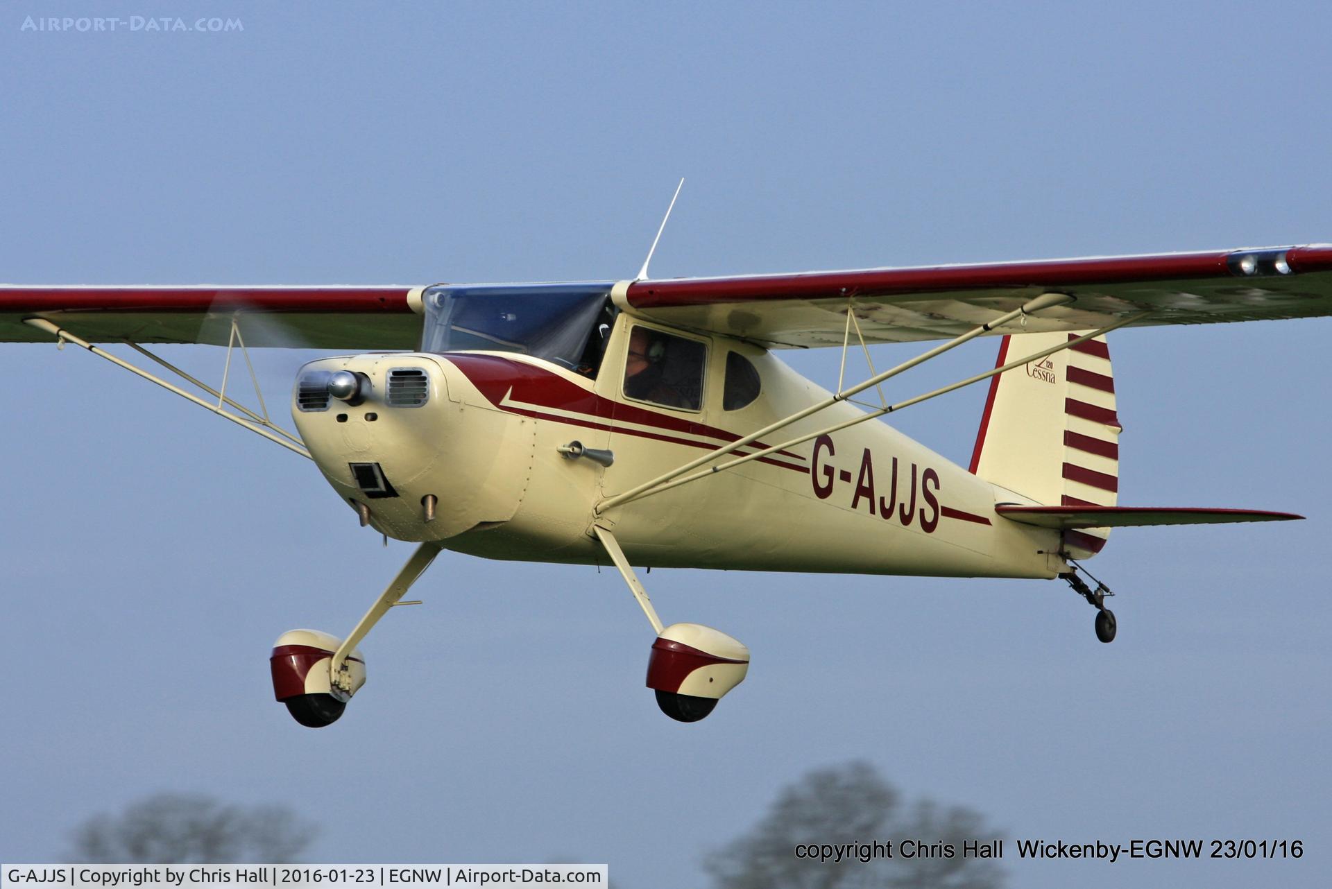 G-AJJS, 1947 Cessna 120 C/N 13047, at Wickenby