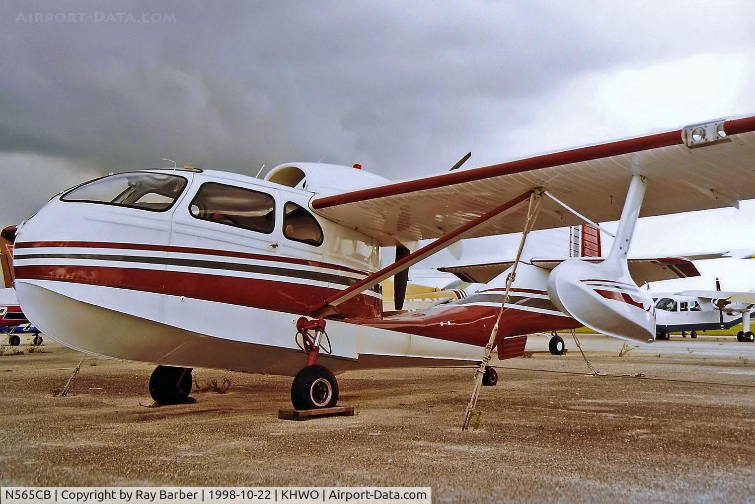 N565CB, 1947 Republic RC-3 Seabee C/N 946, Republic RC-3 Seabee [946] Hollywood-North Perry~N 22/10/1998