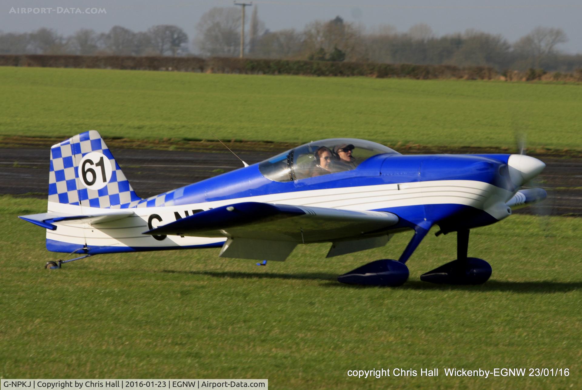 G-NPKJ, 1998 Vans RV-6 C/N PFA 181-13138, at Wickenby
