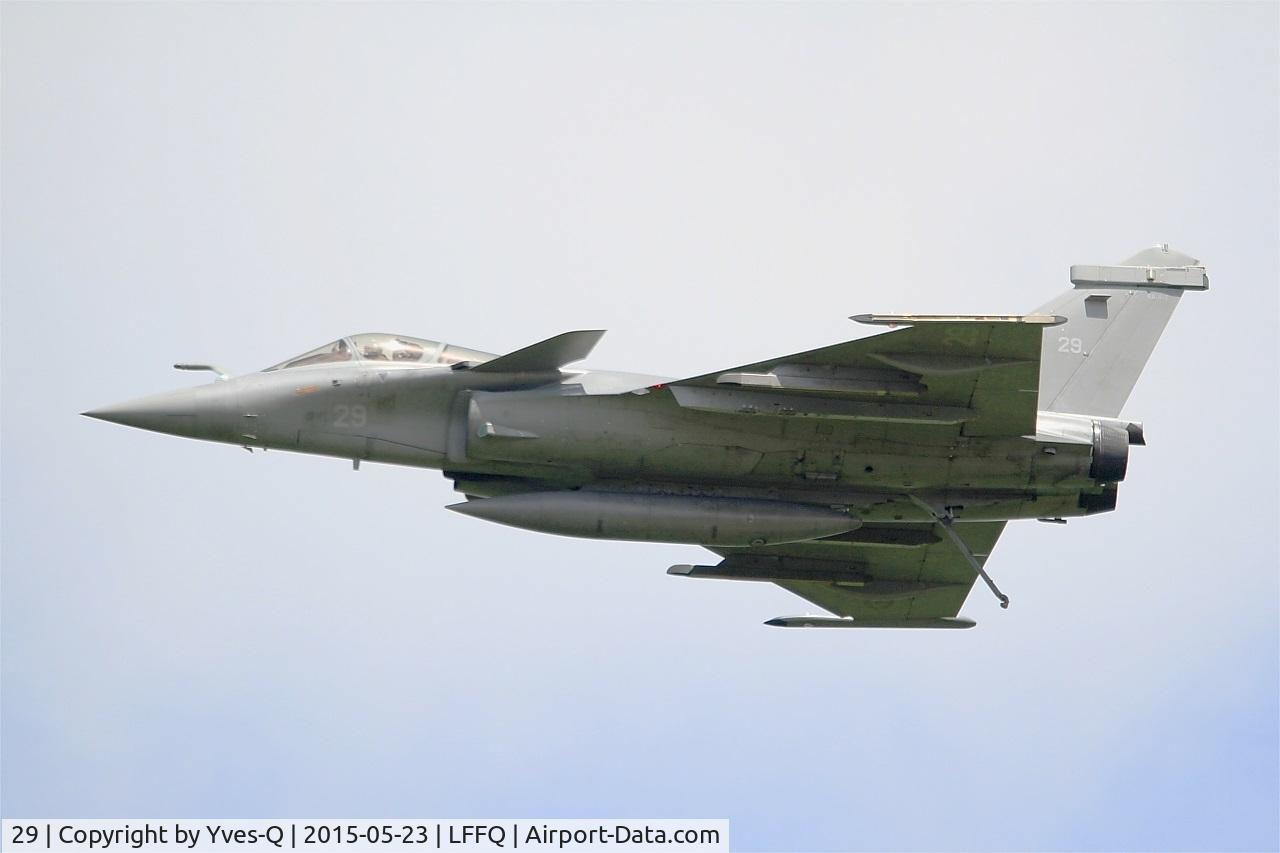 29, Dassault Rafale M C/N 29, Dassault Rafale M, On display, La Ferté-Alais airfield (LFFQ) Airshow 2015