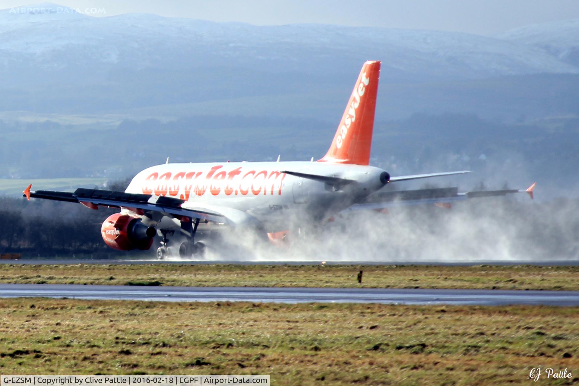 G-EZSM, 2003 Airbus A319-111 C/N 2062, Glasgow EGPF