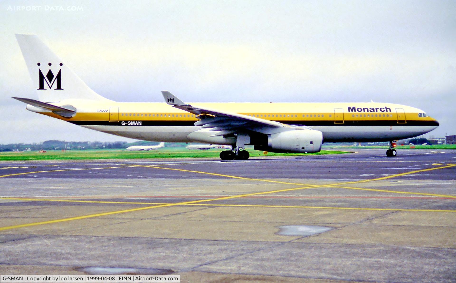 G-SMAN, 1999 Airbus A330-243 C/N 261, Shannon 8.4.99