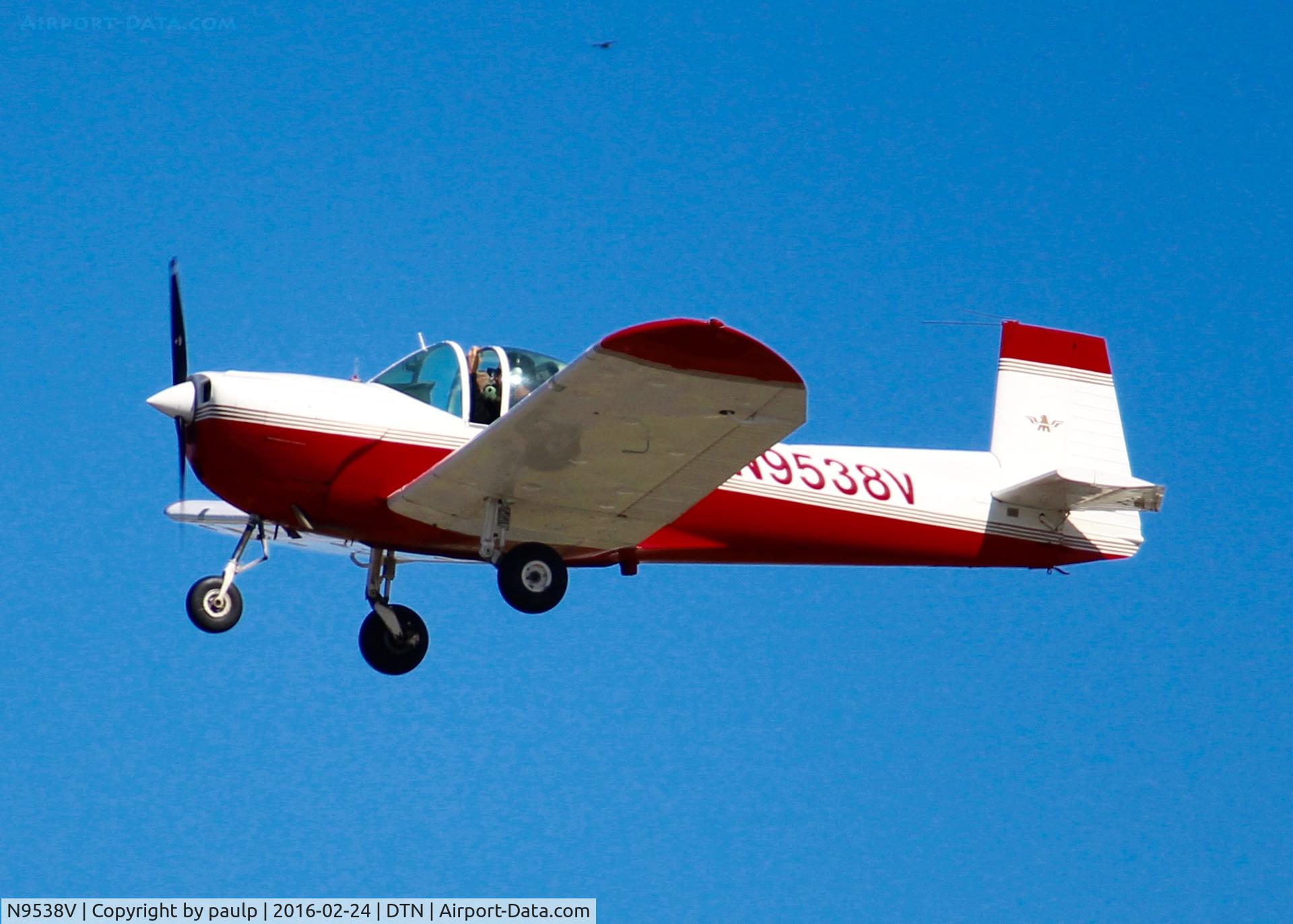 N9538V, 1970 Mooney M10 Cadet C/N 700028, At Downtown Shreveport. Six years since I photographed this aircraft.