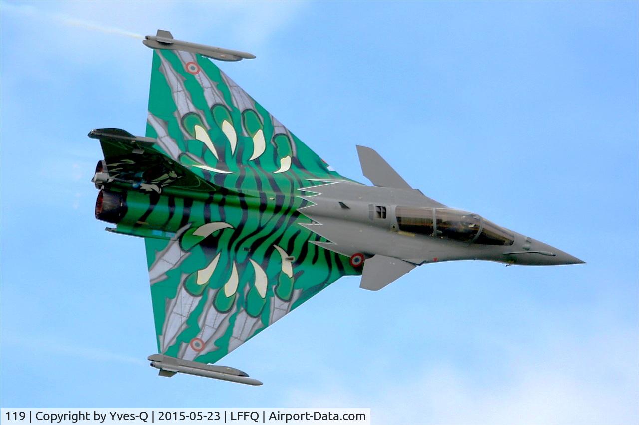119, 2010 Dassault Rafale C C/N 119, Dassault Rafale C, On display, La Ferté-Alais Airfield (LFFQ) Air show 2015