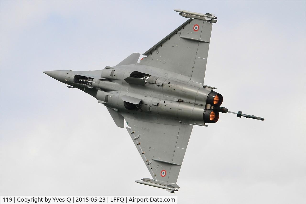 119, 2010 Dassault Rafale C C/N 119, Dassault Rafale C, On display, La Ferté-Alais Airfield (LFFQ) Air show 2015